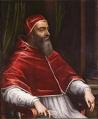 Pope Clement VII, by Sebastiano del Piombo