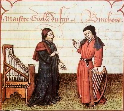 Guillaume Dufay and Gilles  Binchois