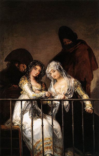 Francisco Goya, Majas on a Balcony