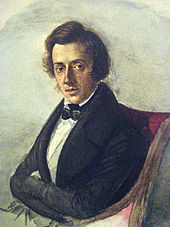 Frédéric Chopin, 1835 by Maria Wodzińska
