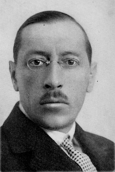 Igor Stravinsky in 1921