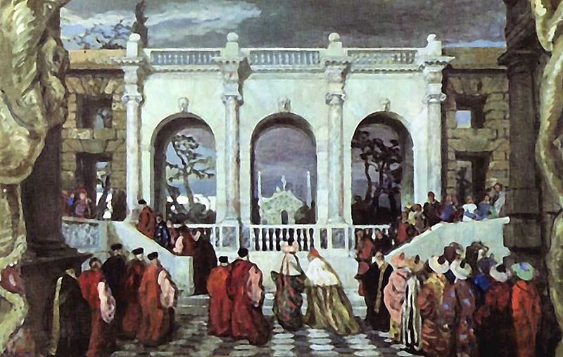 Jeux sets by Alexandre Benois