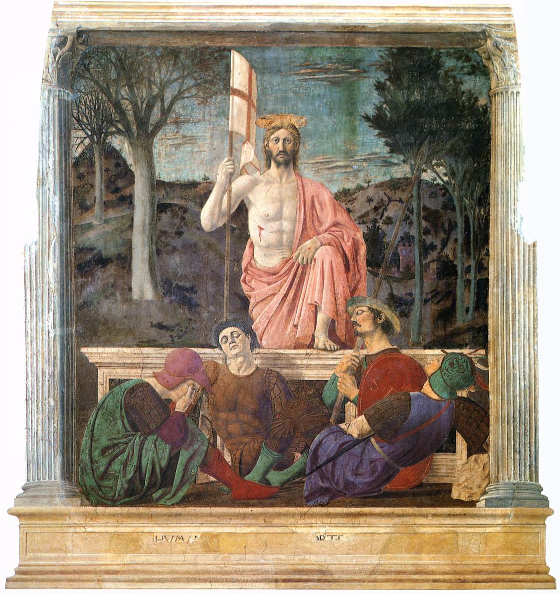 Resurrection, Piero della Francesca