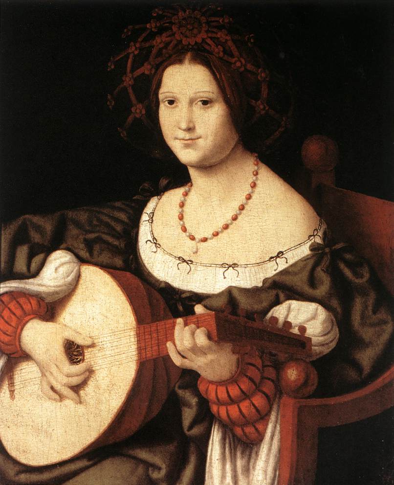 Andrea Solario, The Lute Player