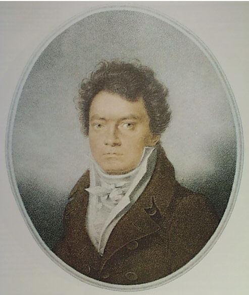 Ludwig van Beethoven in 1814