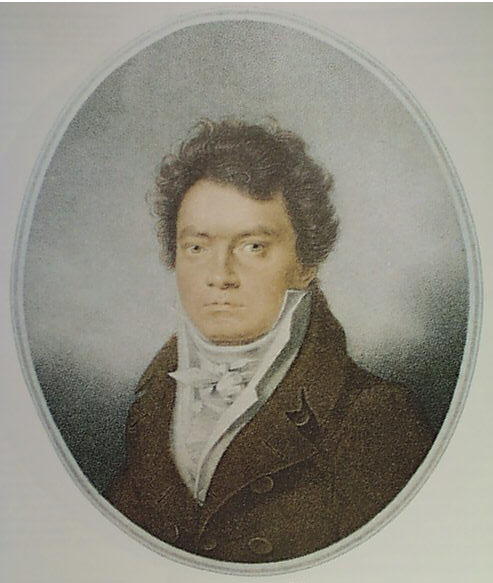 Ludwig van Beethoven in 1814