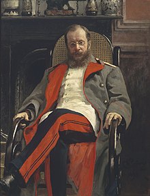 César Cui by Ilya Repin, 1890