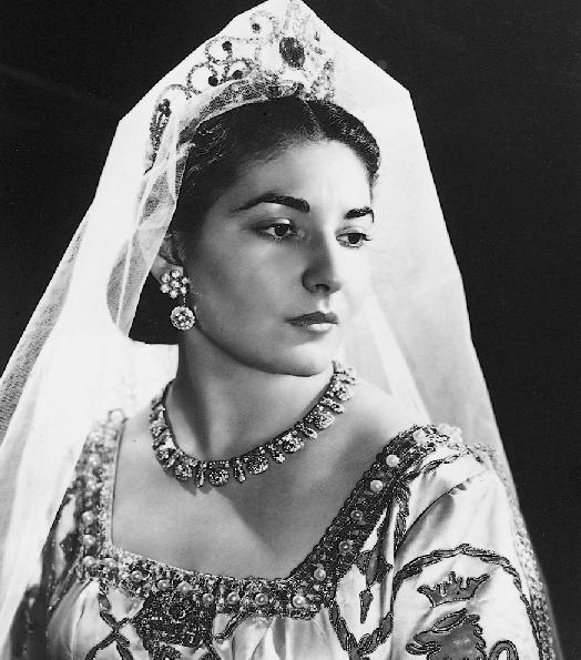 Maria Callas as Leonora, 1950