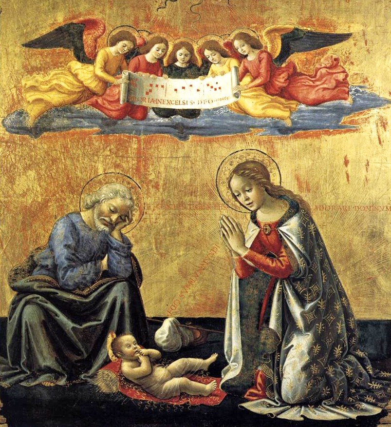 Nativity, by Ghirlandaio