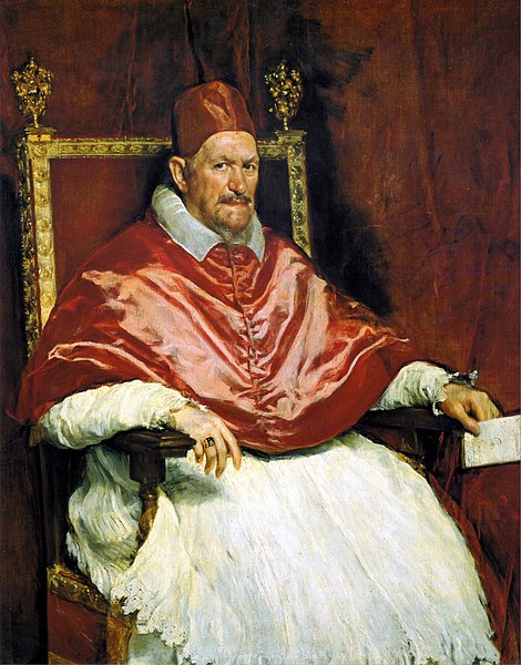 Pope Innocent X, by Diego Velázquez