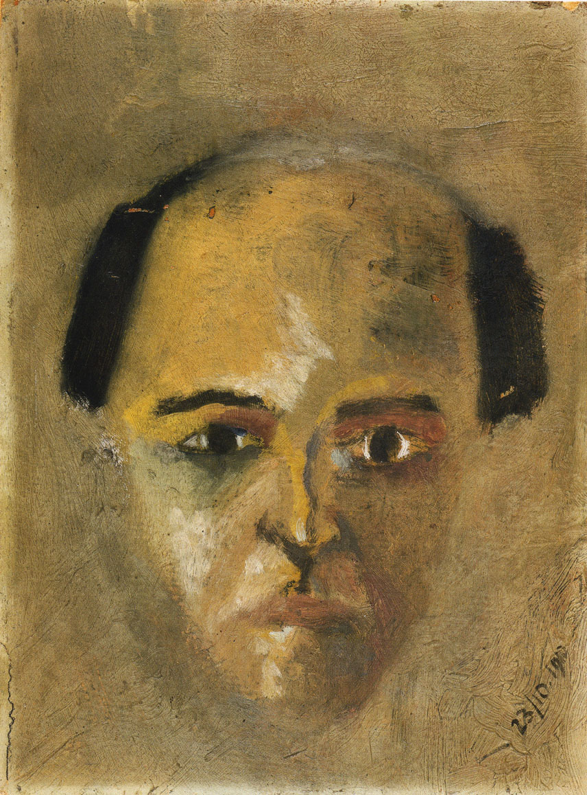 Arnold Schoenberg, self-portrait, 1910